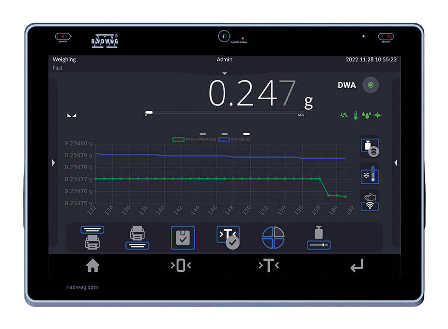 Bilancia di precisione Radwag PS 5Y «Antares»