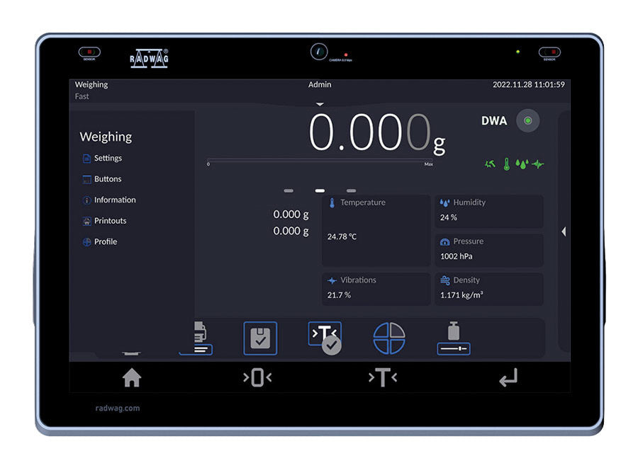 Bilancia di precisione Radwag PS 5Y «Antares»