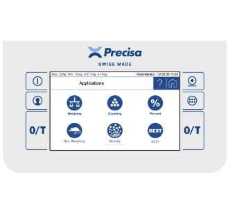 Bilancia analitica e di precisione touch Precisa 520 PT «Aldebaran»