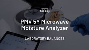 Analizzatore di permeabilità al vapore Radwag PMV 50.5Y «Rosetta»